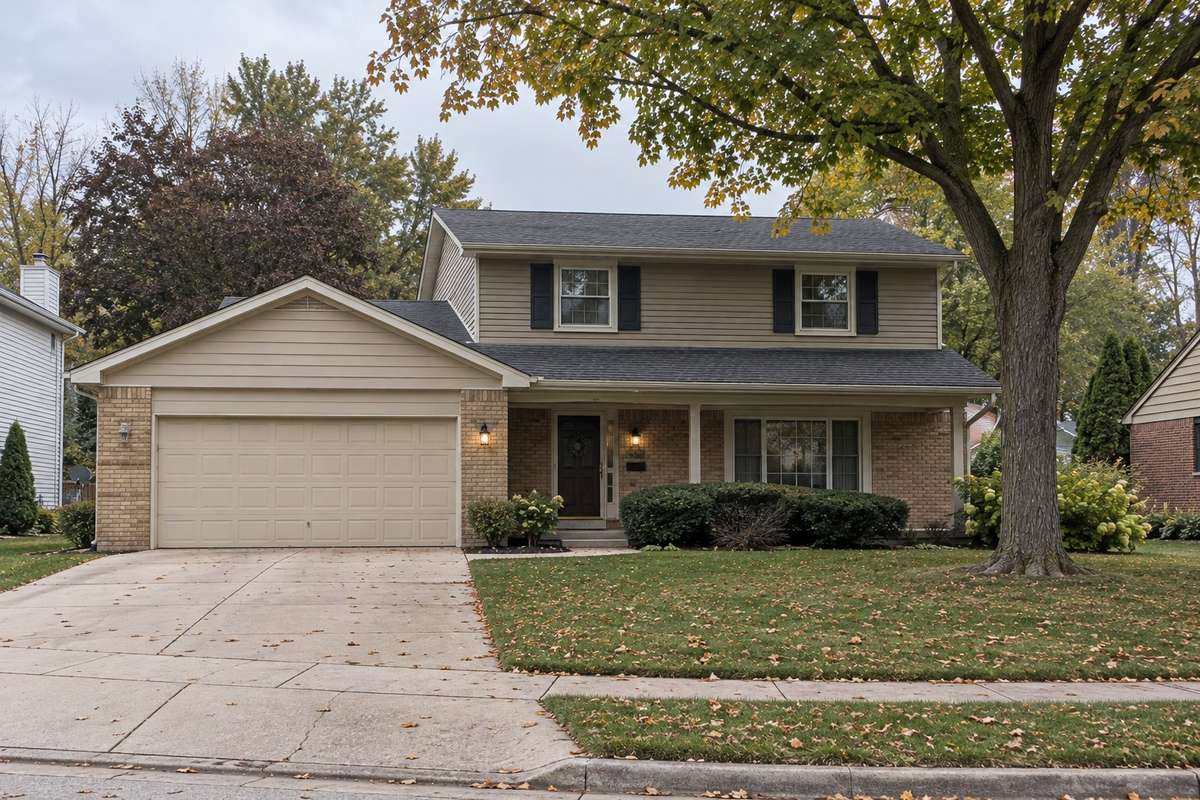 A home in a Brookfield, WI subdivision near Brookfield Square