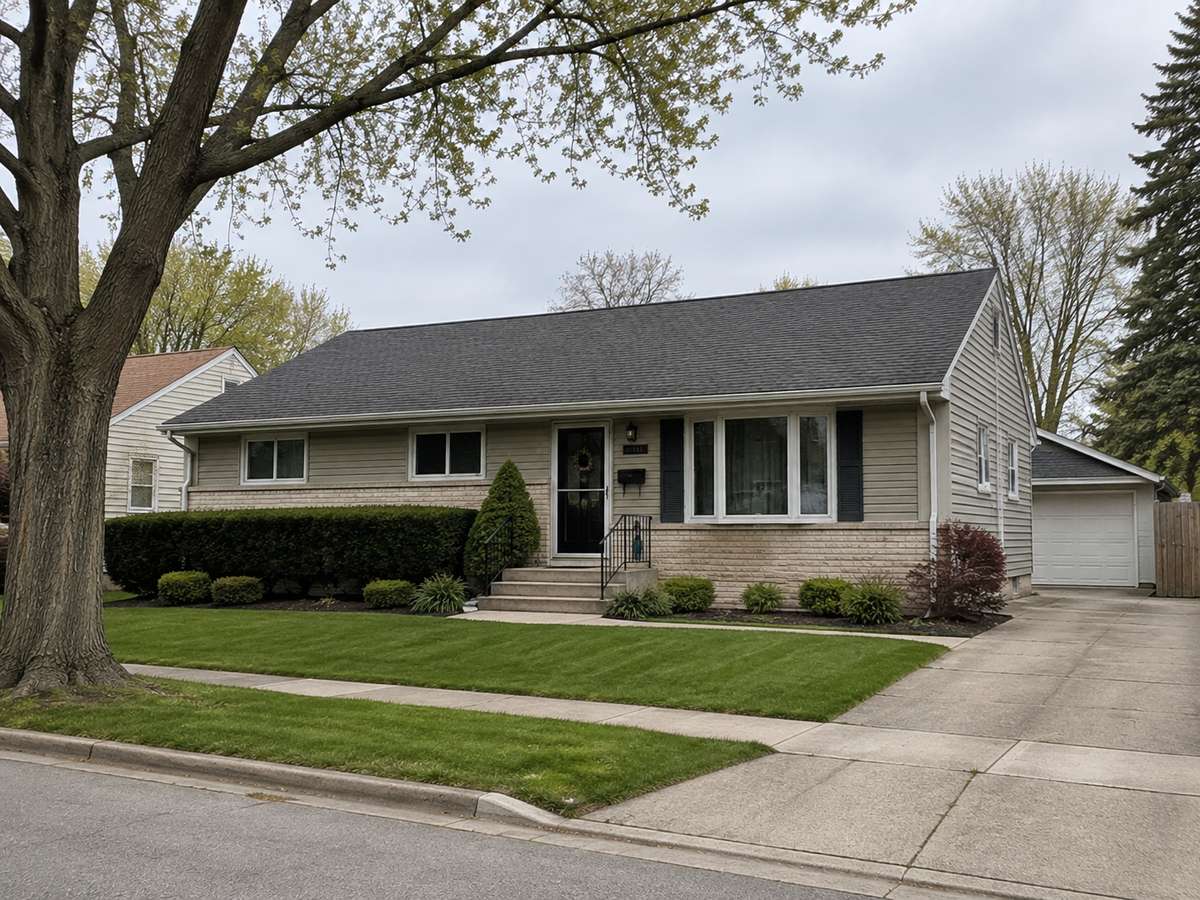 A ranch-style home in Wauwatosa, WI